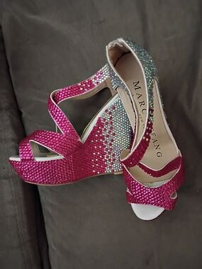 Marc Defang Lori McNeill Ombre Shoes Size 37, Or 6.7 / 7 US Size
